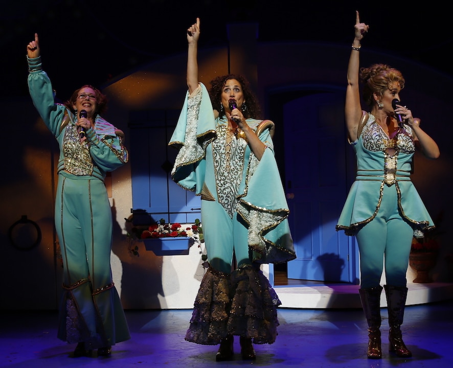 pix Mamma Mia Costumes maine state music theatre costume rental.